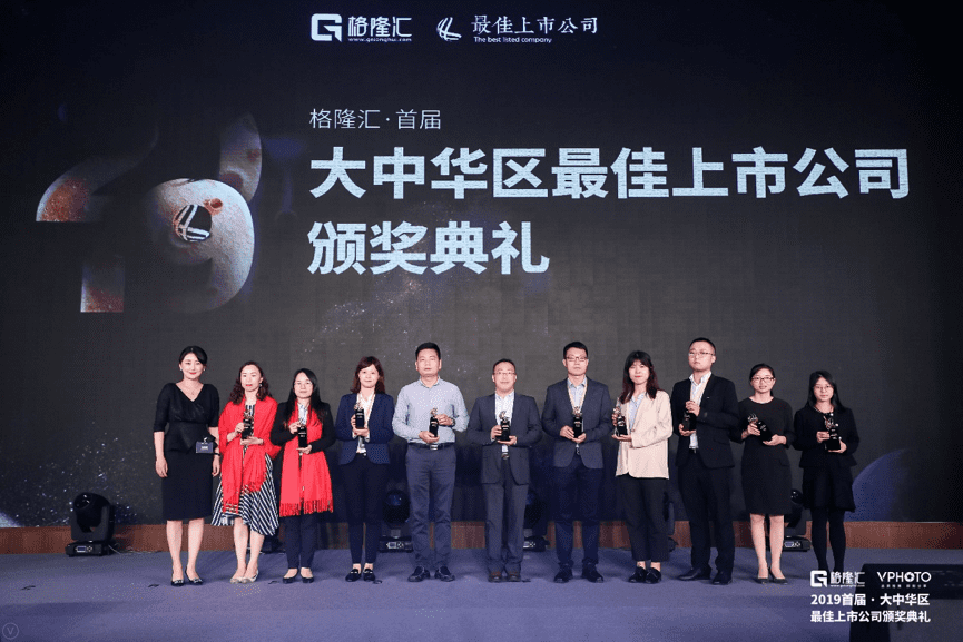 suncitygroup太阳新城(中国)获“格隆汇·首届大中华区最佳上市公司”评选“最具创新力奖”